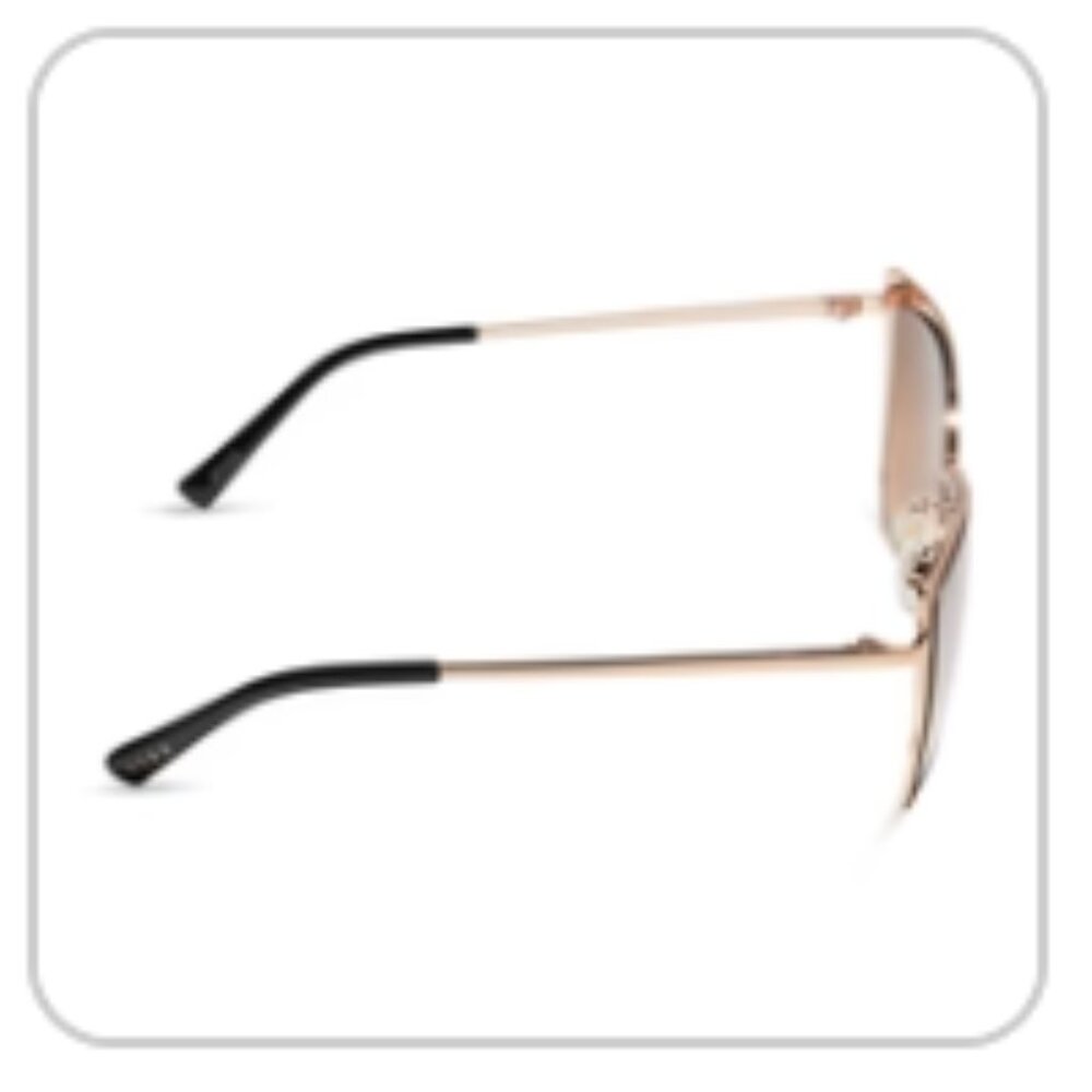 Diff Eyewear - Grace Sunglasses - Gold Taupe Rose Mirror - Picture 3 of 3